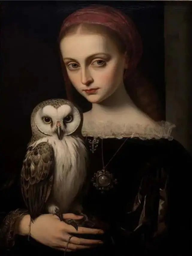 Dark Academia Art The Witch Wizard Poster Gothic Wall Art-MoonChildWorld