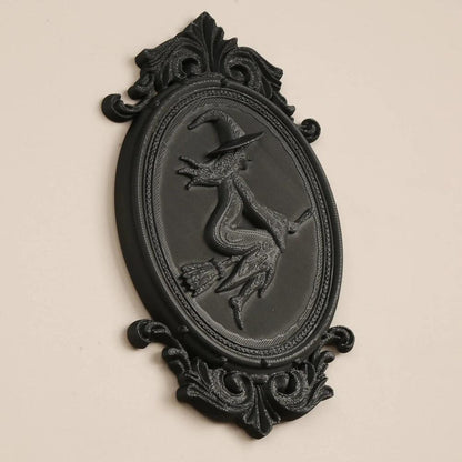 Dark Gothic Witch Oval Wall Decorative Witchy Home Decoration-MoonChildWorld