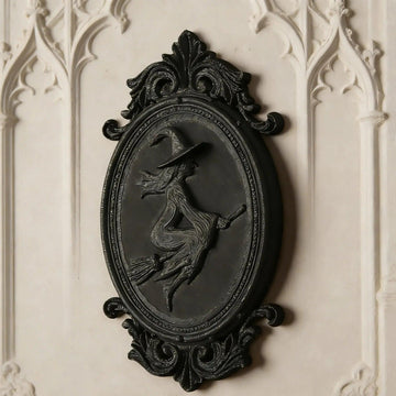Dark Gothic Witch Oval Wall Decorative Witchy Home Decoration-MoonChildWorld