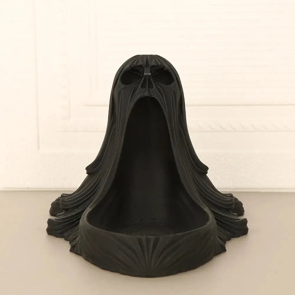Dark Reaper Face Jewelry Tray - Gothic Jewelry Storage & Decor-MoonChildWorld