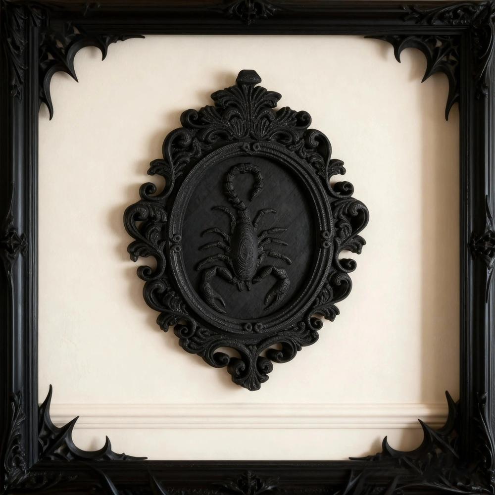 Dark Scorpions Spiders Bat Gothic Decorative Hanging Ornament for Witch Home Decor-MoonChildWorld