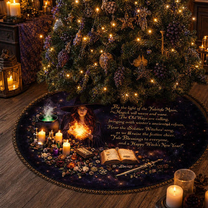 mockup_Dark Witch Gothic Yule Tree Skirt – Pagan Witchy Decor_3.webp