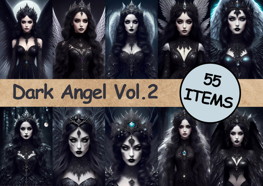 Dark Angel Gothic Lady Vol.2 Digital Art