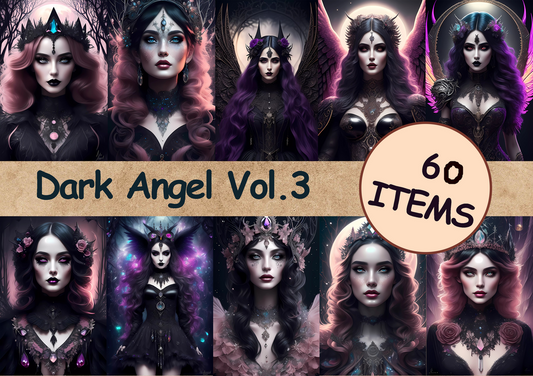 Dark Angel Gothic Lady Vol.3 Digital Art