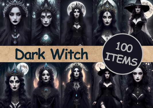 Dark Witch Digital Art