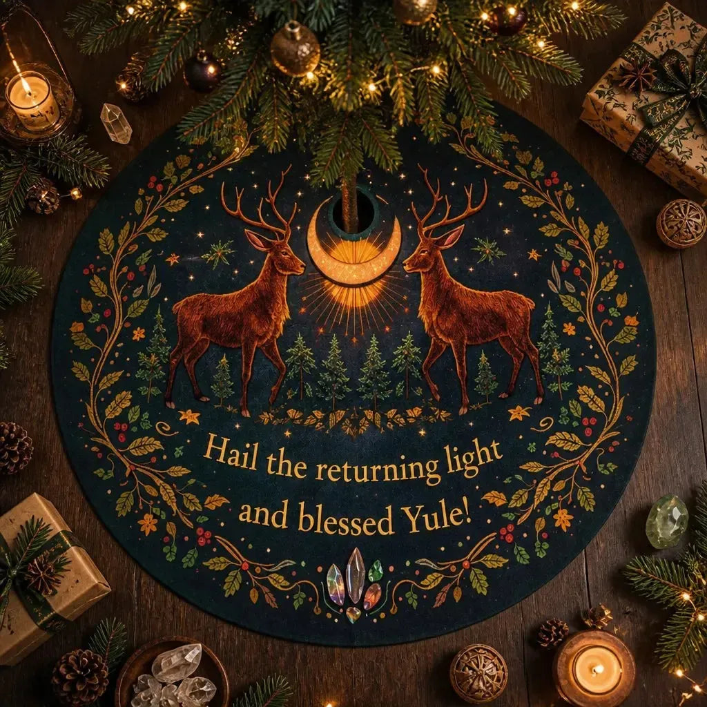 Deers Yule Tree Skirt – Pagan Witchy Gothic Decor_mockup_1.webp