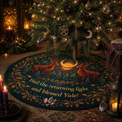 Deers Yule Tree Skirt – Pagan Witchy Gothic Decor_mockup_2.webp