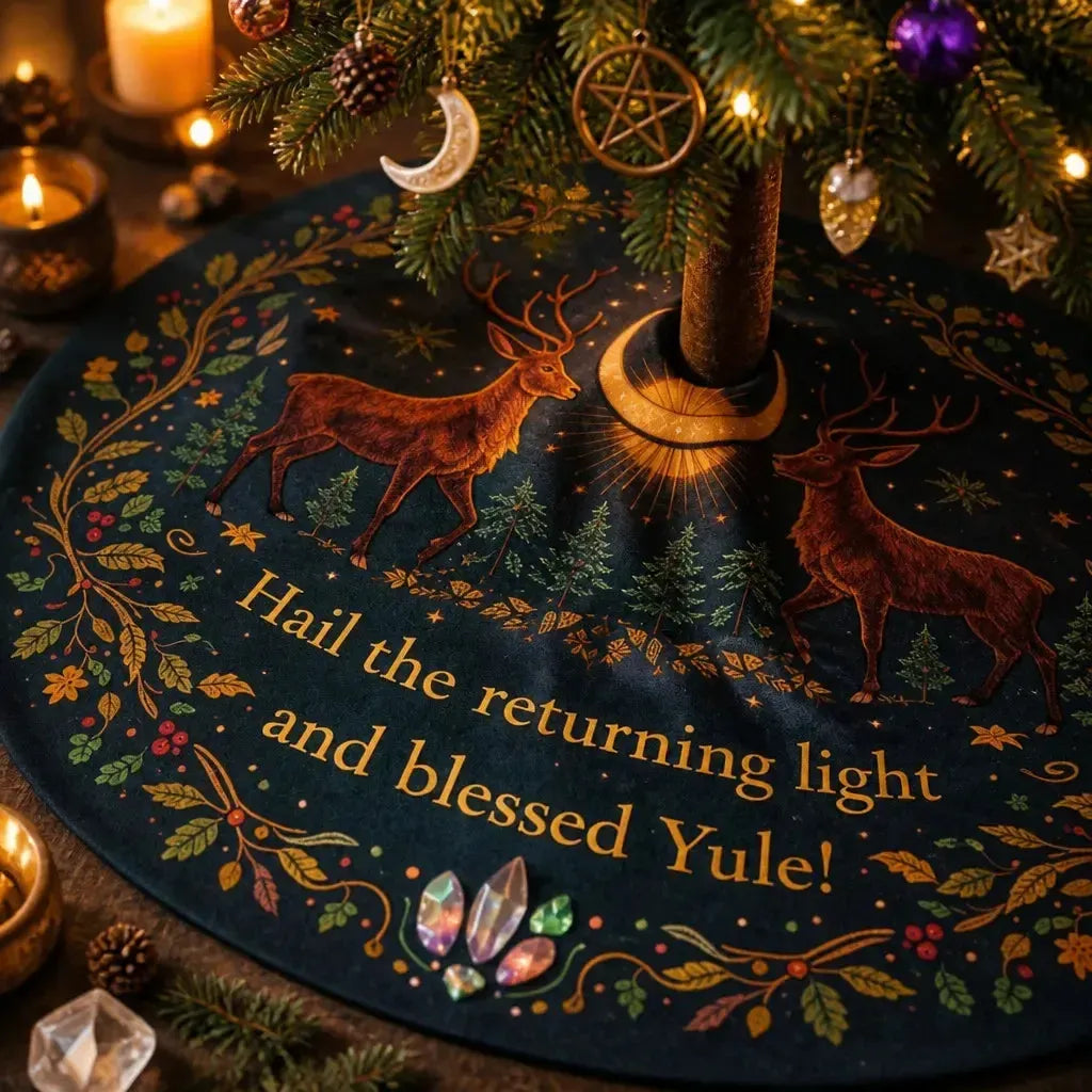 Deers Yule Tree Skirt – Pagan Witchy Gothic Decor_mockup_3.webp