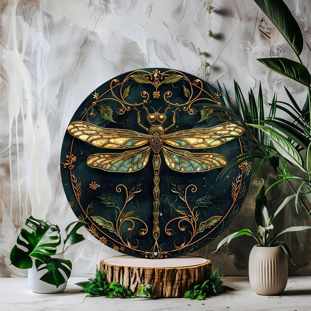 Dragonfly Metal Wall Art Dragonfly Metal for Insect Enthusiasts-MoonChildWorld