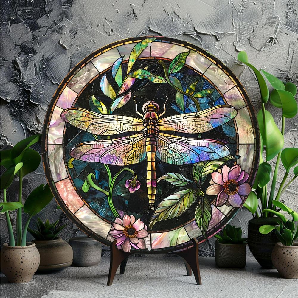 Dragonfly Metal Wall Art Dragonfly Metal for Insect Enthusiasts-MoonChildWorld