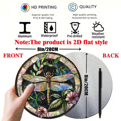 Dragonfly Metal Wall Art Dragonfly Metal for Insect Enthusiasts-MoonChildWorld