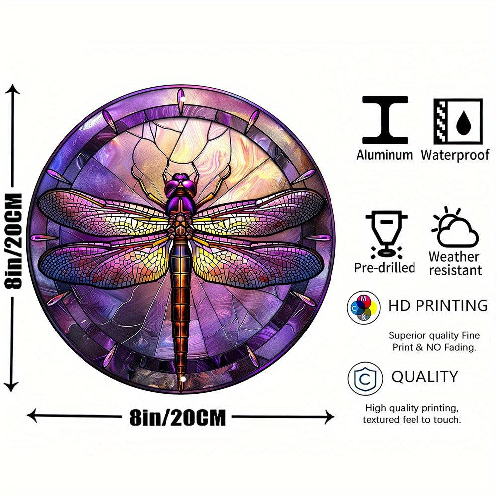 Dragonfly Metal Wall Art Dragonfly Metal for Insect Enthusiasts-MoonChildWorld