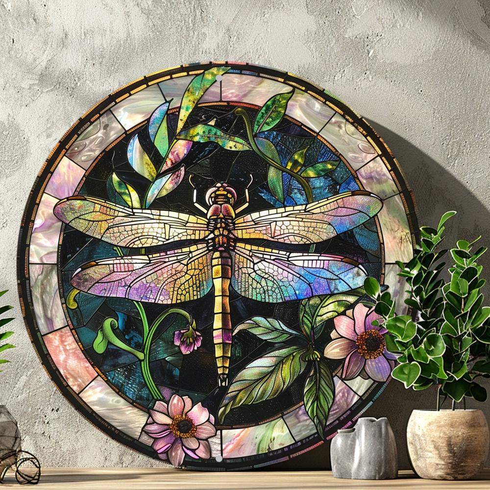 Dragonfly Metal Wall Art Dragonfly Metal for Insect Enthusiasts-MoonChildWorld
