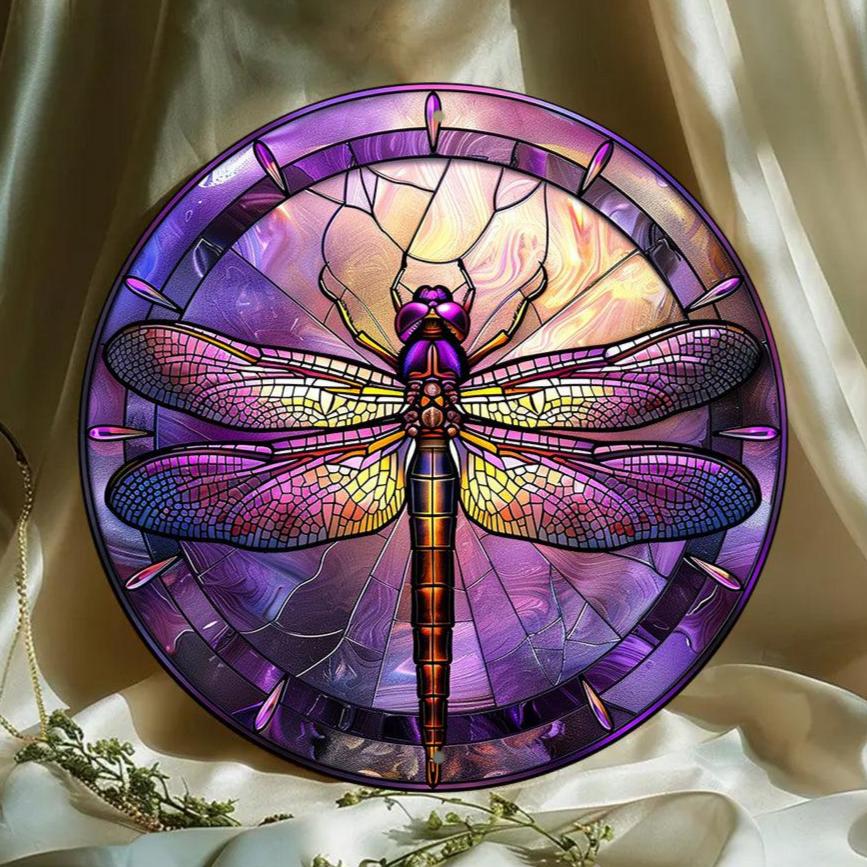 Dragonfly Metal Wall Art Dragonfly Metal for Insect Enthusiasts-MoonChildWorld