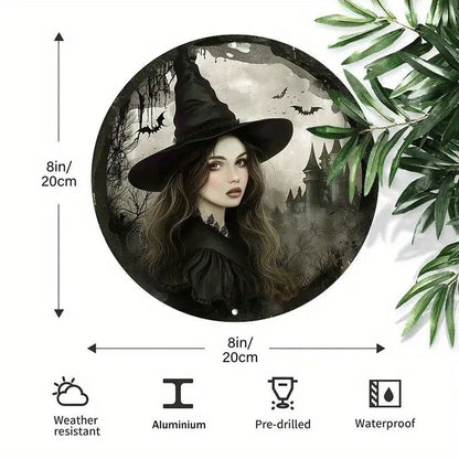 Enchanting Witch Metal Sign Gothic Home Decor-MoonChildWorld
