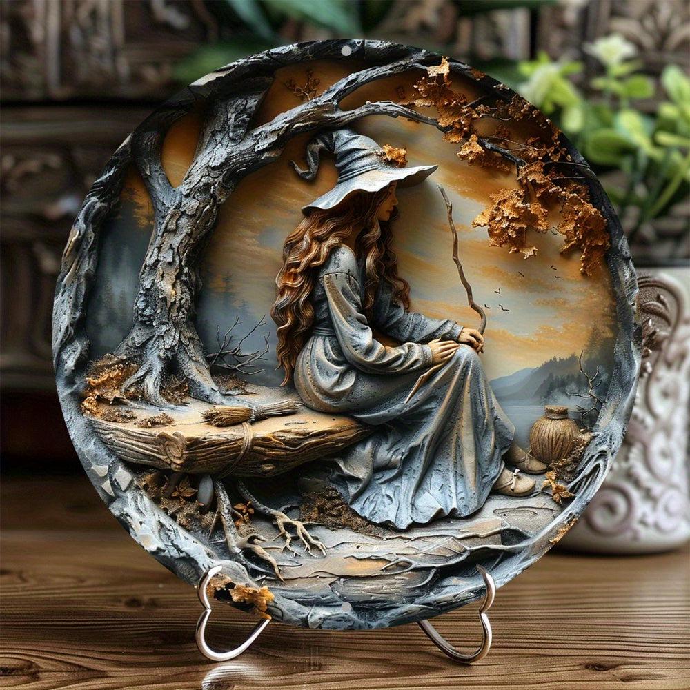 Occult Witch Metal Sign Mystical Home Decor-MoonChildWorld