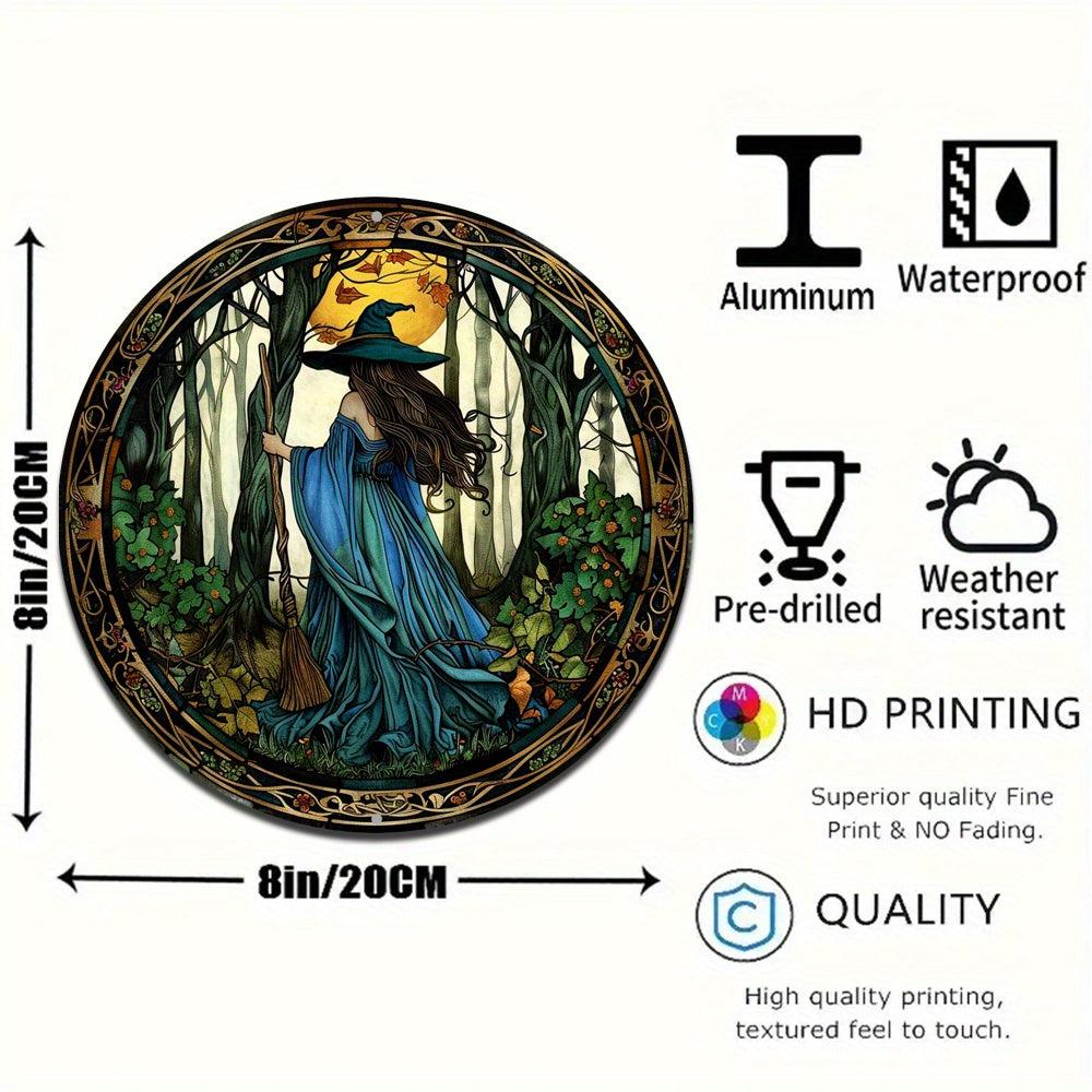 Forest Witch Metal Sign Witchy Home Decor-MoonChildWorld