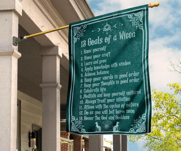 Goals of a Wicca Flag-MoonChildWorld