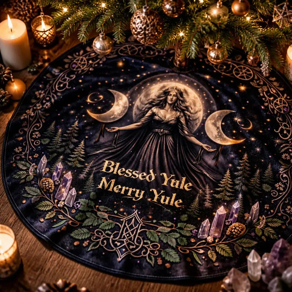 Moon Yule Tree Skirt – Pagan Witch Gothic Decor_mockup_3.webp