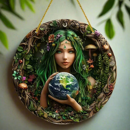 Halloween window decor Witchy suncatcher Gothic window art Witch Hanging Ornament-MoonChildWorld