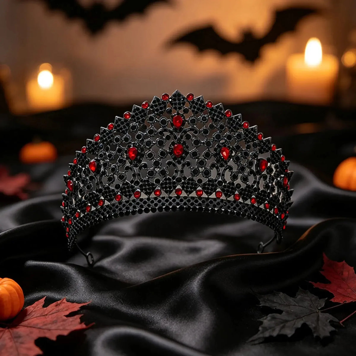 Witch crown shown in profile to reveal its height