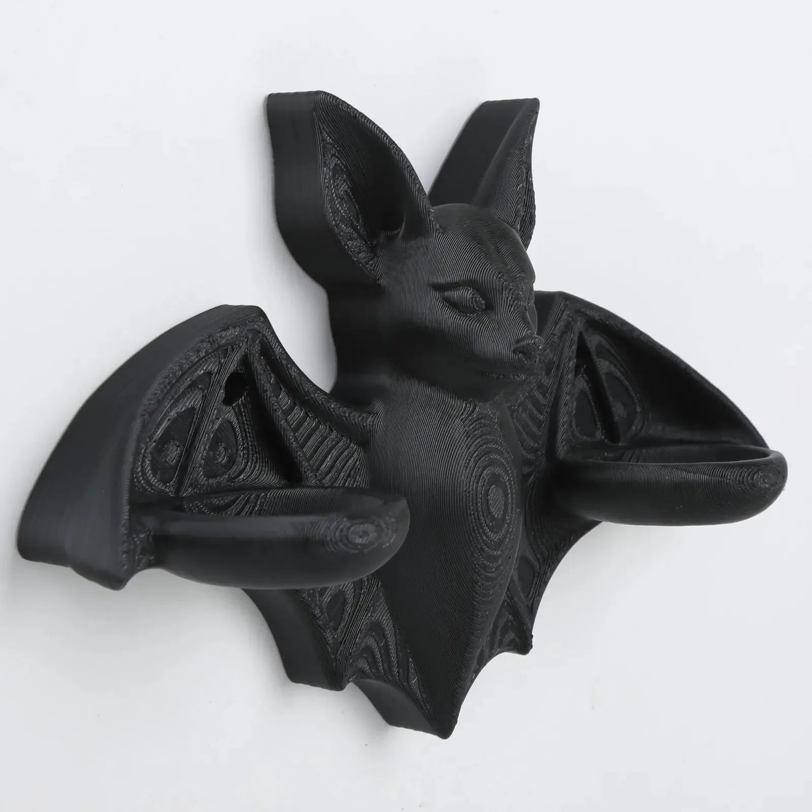 Gothic Bat Double Candle Wall Sconce Resin Candle Holder Decor-MoonChildWorld