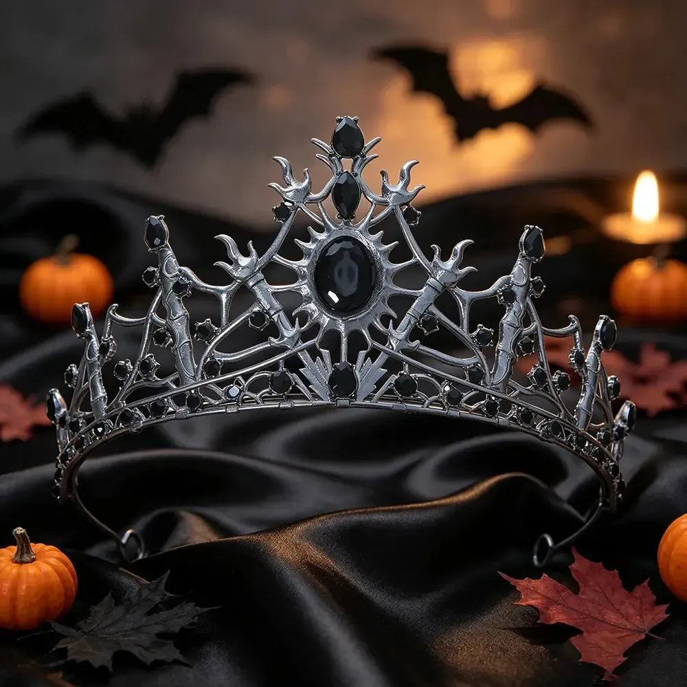 Skeleton crown shown in profile to reveal its height