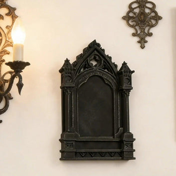 Gothic Dark Style Church Arch Shaped Decorative Frame For Halloween Wall Decoration-MoonChildWorld