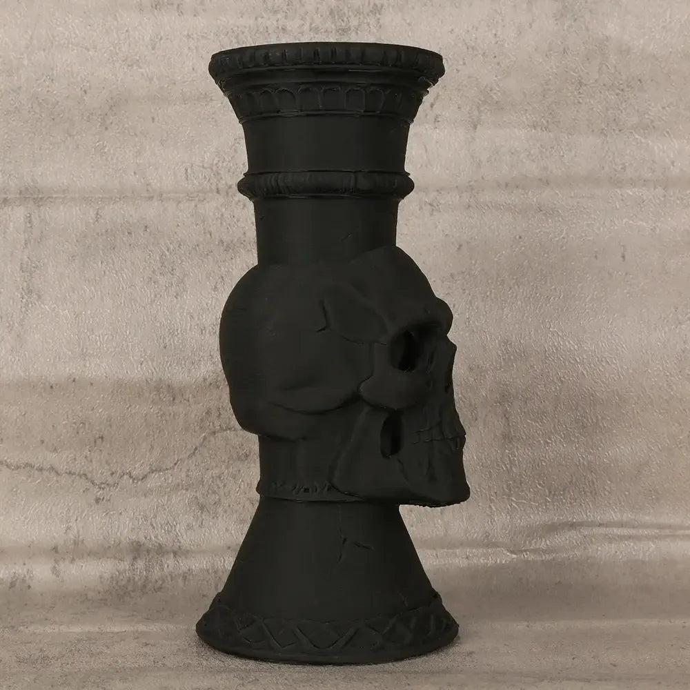 Gothic Dark Style Skull Shaped Decorative Vase Halloween Home Decor-MoonChildWorld