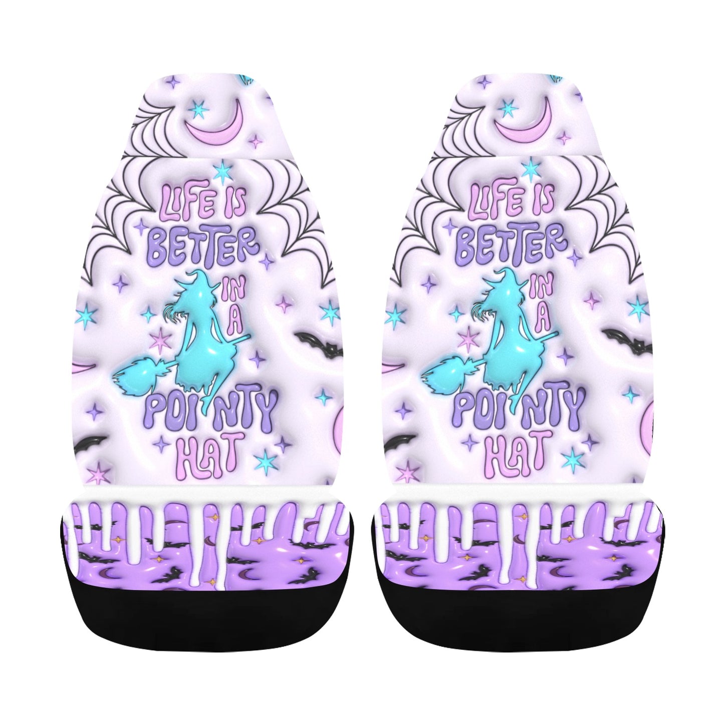Gothic Pastel Witchy Car Seat Covers-MoonChildWorld