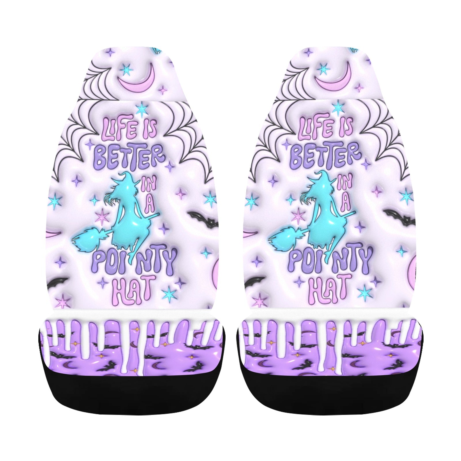 Gothic Pastel Witchy Car Seat Covers-MoonChildWorld