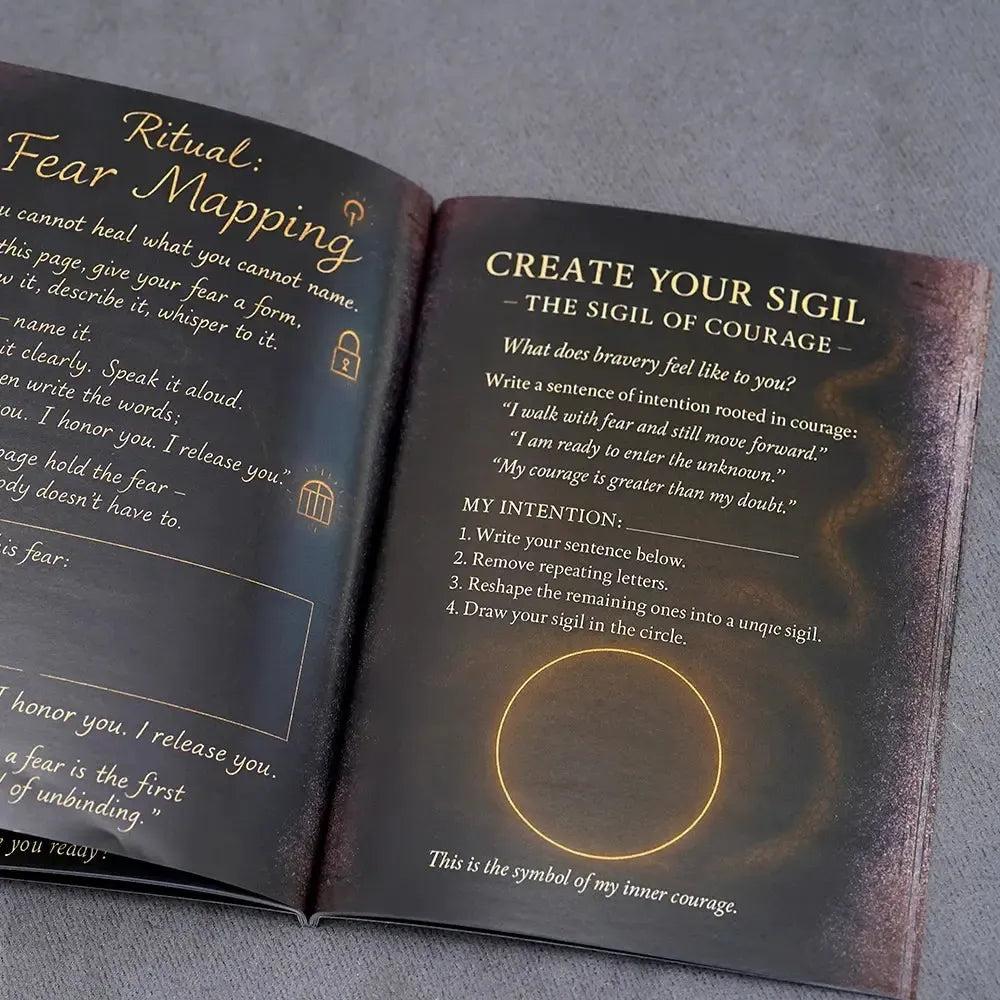 Gothic Shadow Work Journal Inner Alchemy Grimoire 51 Pages Grimoire Book of Shadows Journal Planner Diary Grimoire 44 Guided-MoonChildWorld