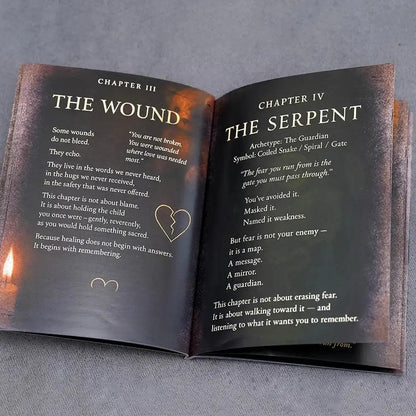 Gothic Shadow Work Journal Inner Alchemy Grimoire 51 Pages Grimoire Book of Shadows Journal Planner Diary Grimoire 44 Guided-MoonChildWorld