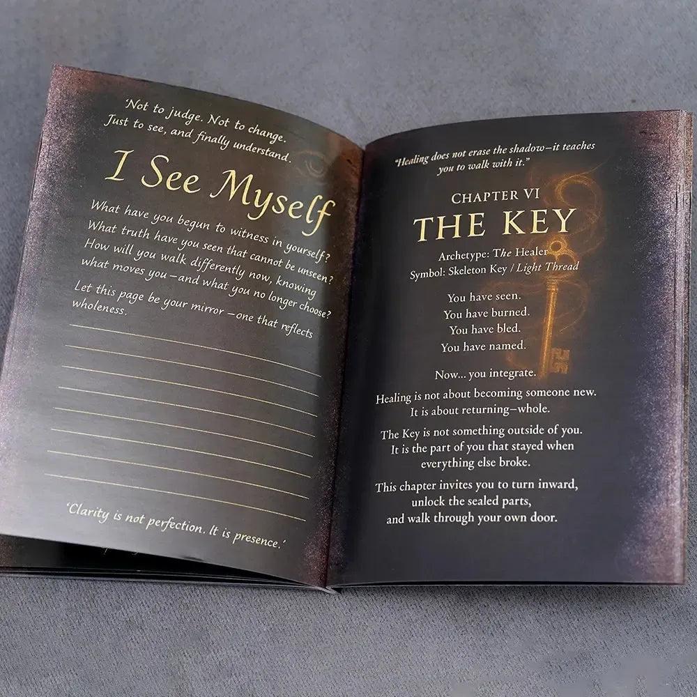 Gothic Shadow Work Journal Inner Alchemy Grimoire 51 Pages Grimoire Book of Shadows Journal Planner Diary Grimoire 44 Guided-MoonChildWorld