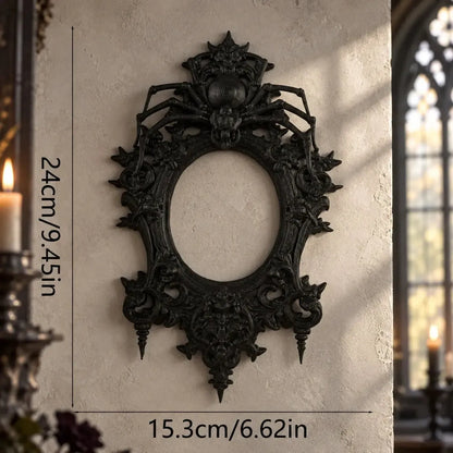 Spider wall frame dimension diagram, 15.3 cm wide and 24 cm high