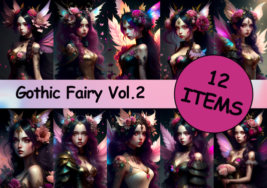 Gothic Fairy Vol.2 Digital Art