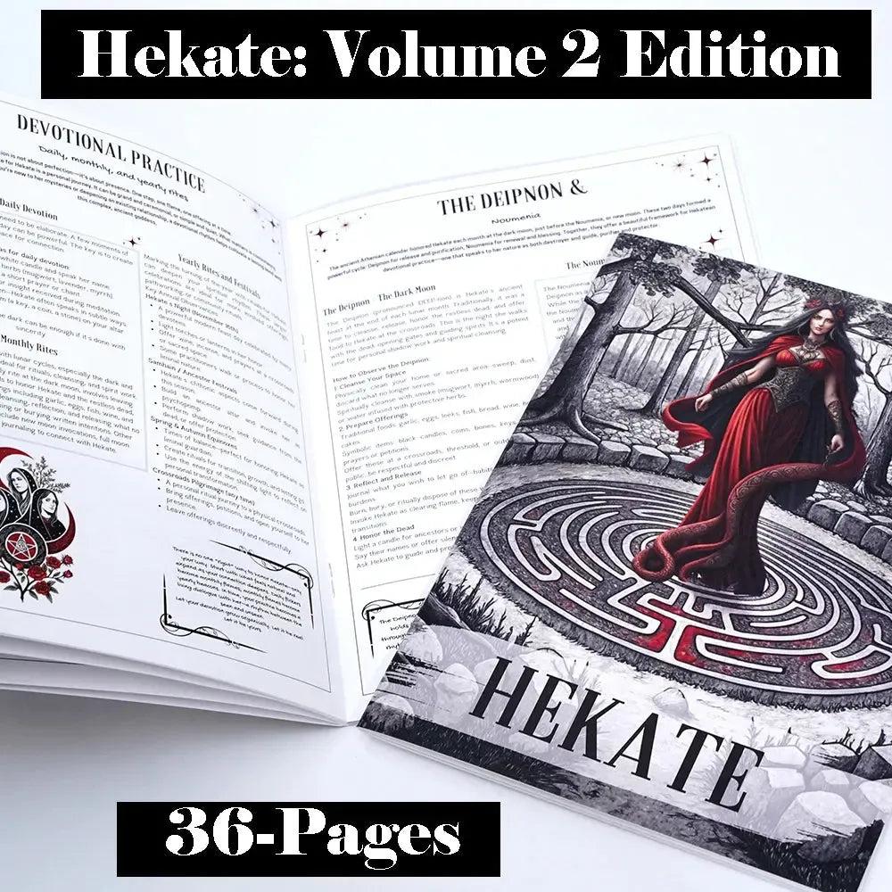 Greek Goddess Hekate Grimoire: Witchcraft Rituals & Spells Guidebook for Pagans and Witches-MoonChildWorld