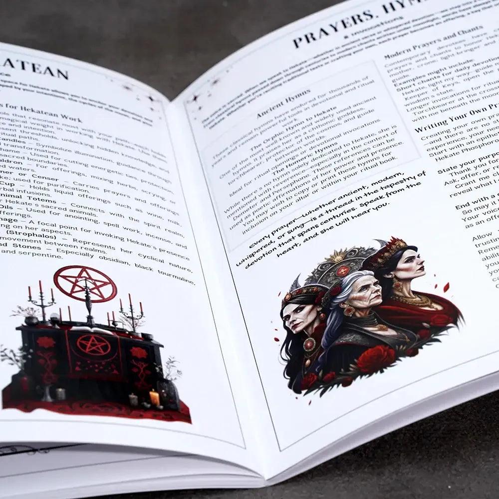 Greek Goddess Hekate Grimoire: Witchcraft Rituals & Spells Guidebook for Pagans and Witches-MoonChildWorld