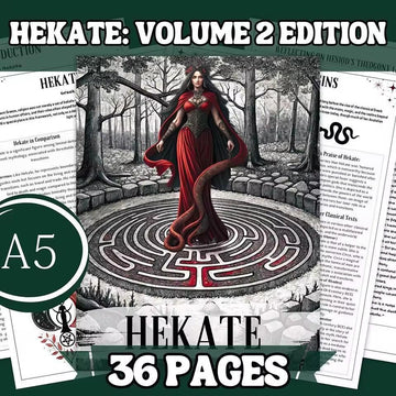 Greek Goddess Hekate Grimoire: Witchcraft Rituals & Spells Guidebook for Pagans and Witches-MoonChildWorld