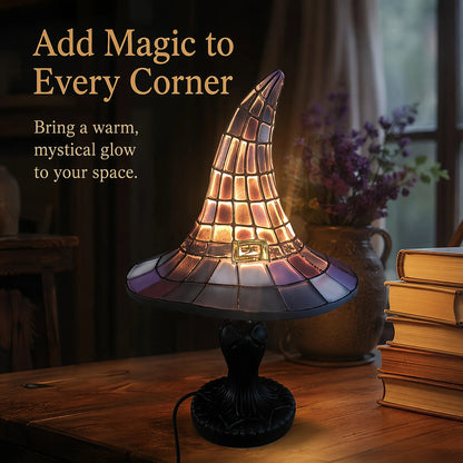 Witch hat night light banner - add magic to every corner with warm glow
