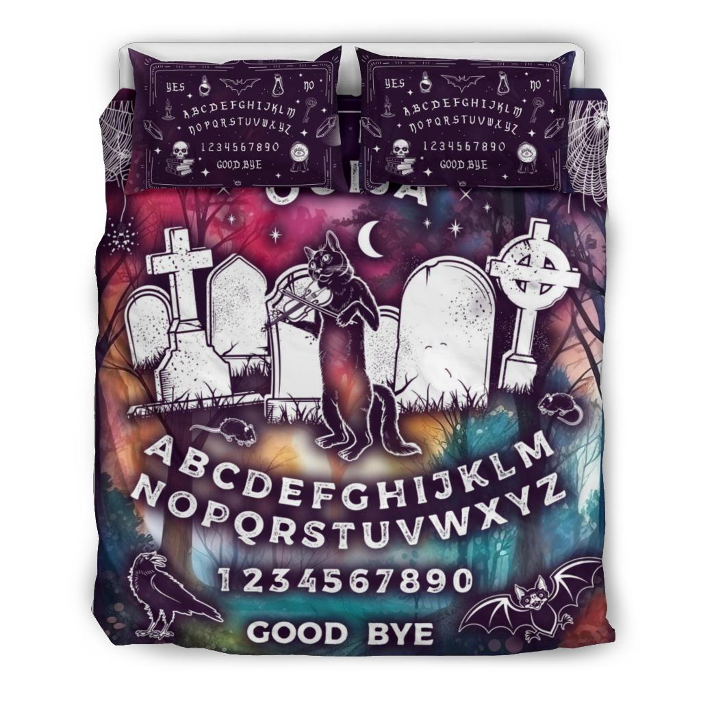 Halloween Gothic ouija board bedding set-MoonChildWorld