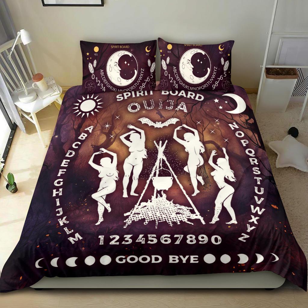 Halloween Ouija board witch Bedding Set-MoonChildWorld