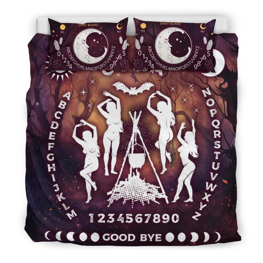 Halloween Ouija board witch Bedding Set-MoonChildWorld