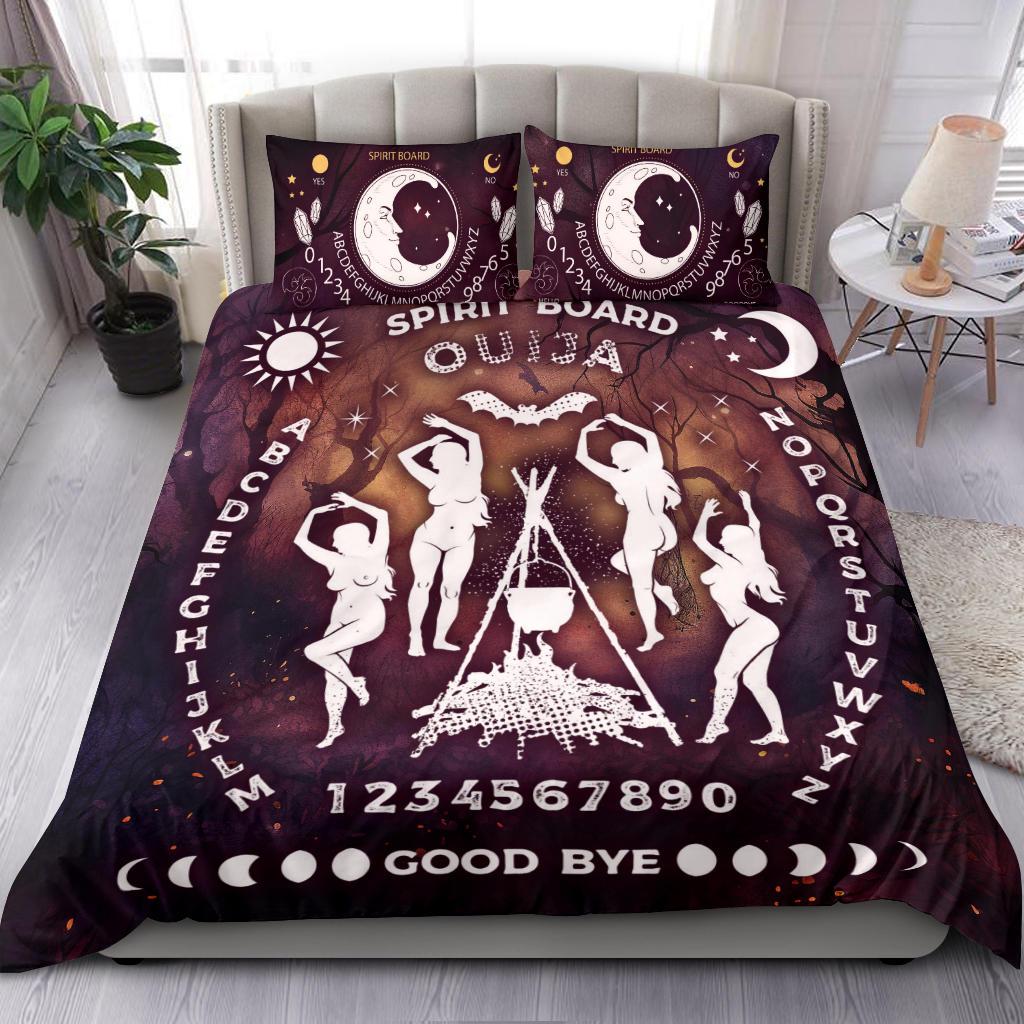 Halloween Ouija board witch Bedding Set-MoonChildWorld