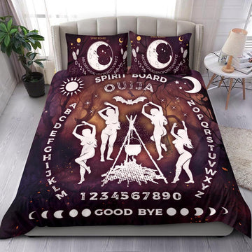 Halloween Ouija board witch Bedding Set-MoonChildWorld