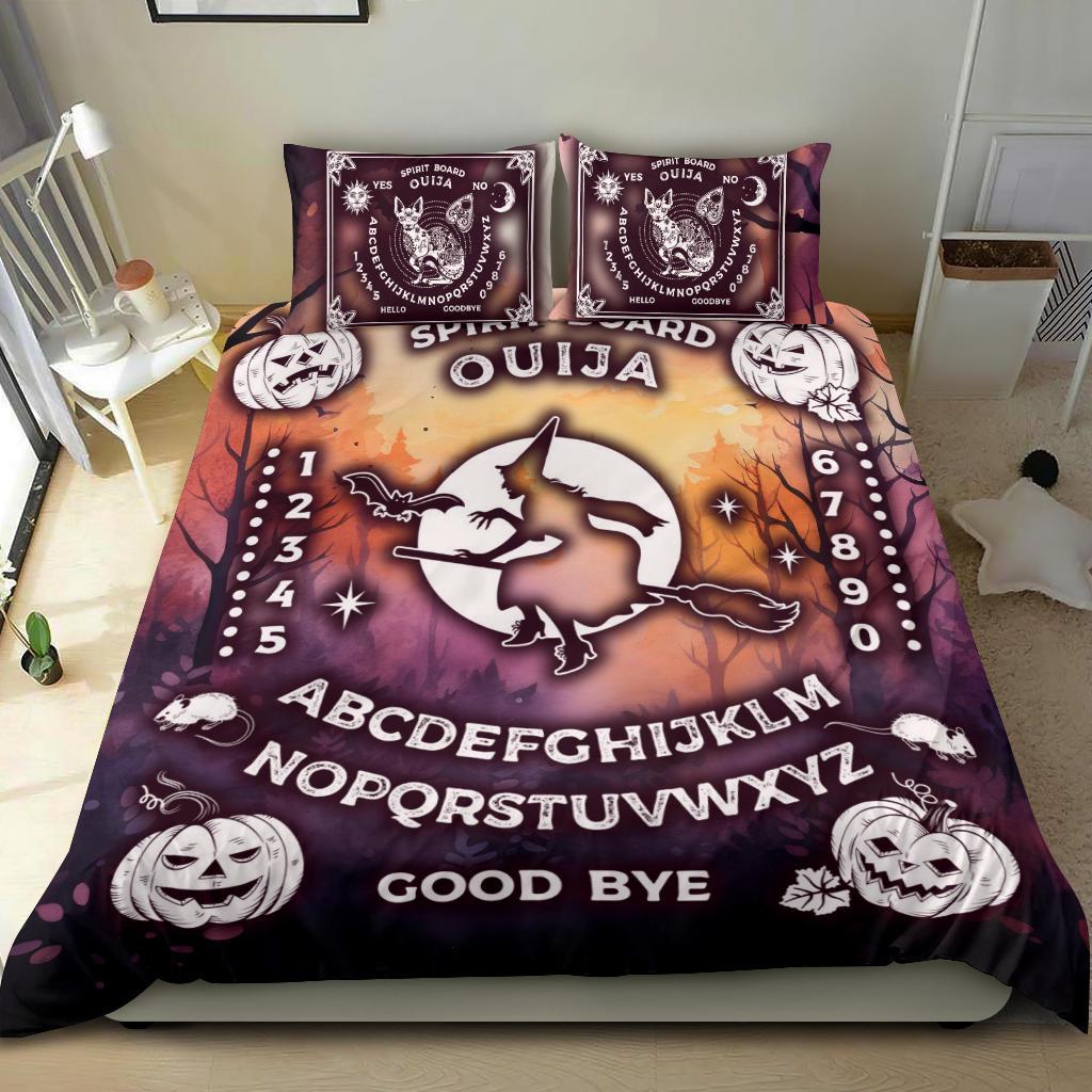 Halloween Witch Ouija board Bedding Set-MoonChildWorld