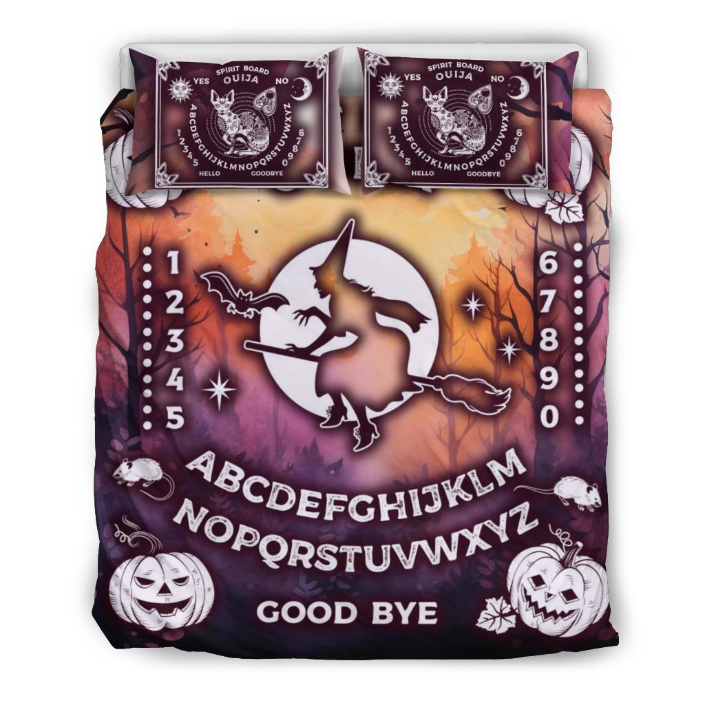 Halloween Witch Ouija board Bedding Set-MoonChildWorld