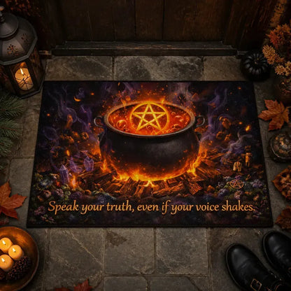 Halloween Witchy Cauldron Doormat Gothic Doormat for Spooky Season_mockup_3.webp