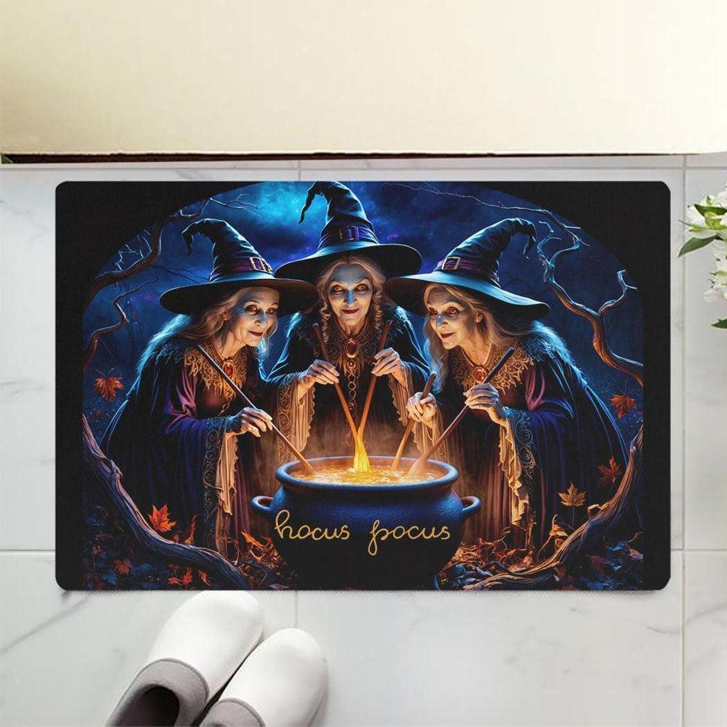 Hocus Pocus Witchy Doormat Gothic Witch Doormat for Halloween-MoonChildWorld