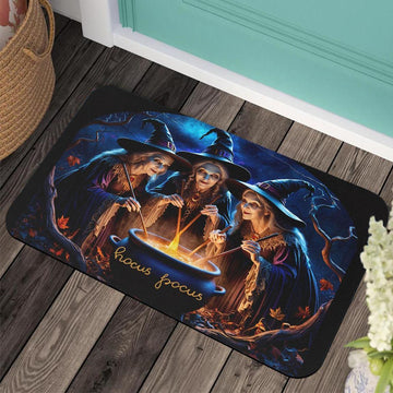 Hocus Pocus Witchy Doormat Gothic Witch Doormat for Halloween-MoonChildWorld